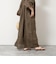【WALANCE/ワランス】natural dye linen balloon sleeve dress