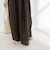 【WALANCE/ワランス】natural dye linen balloon sleeve dress