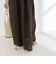 【WALANCE/ワランス】natural dye linen balloon sleeve dress