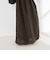 【WALANCE/ワランス】natural dye linen balloon sleeve dress