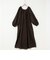【WALANCE/ワランス】natural dye linen balloon sleeve dress