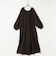 【WALANCE/ワランス】natural dye linen balloon sleeve dress