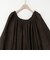 【WALANCE/ワランス】natural dye linen balloon sleeve dress