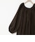 【WALANCE/ワランス】natural dye linen balloon sleeve dress
