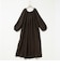 【WALANCE/ワランス】natural dye linen balloon sleeve dress