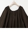 【WALANCE/ワランス】natural dye linen balloon sleeve dress