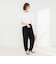 【WEB限定】ウォッシャブルジョーゼットコクーンブラウス