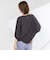 【WEB限定】ウォッシャブルジョーゼットコクーンブラウス