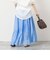 《セットアップ対応》【BECシリーズ】ウォッシャブルシアーローンアシメティアードスカート