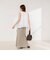 【MARILYN MOON/マリリーンムーン】sheer check 2way gathered blouse
