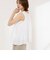 【MARILYN MOON/マリリーンムーン】sheer check 2way gathered blouse