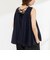 【MARILYN MOON/マリリーンムーン】sheer check 2way gathered blouse
