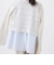 【TORRAZZO DONNA/トラッゾドンナ】A-line Silhouette blouse