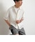 レースワンナップカラー 半袖ニットシャツ 26SS