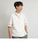 レースワンナップカラー 半袖ニットシャツ 26SS