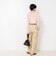 ウォッシャブルタックバレルチノパンツ