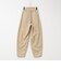 ウォッシャブルタックバレルチノパンツ