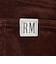 《5サイズ展開》【RM denim】ウォッシャブルセンタープレス裾デザインコーデュロイパンツ