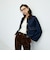 【RM denim】コーデュロイ襟2WAYフレアショート丈Gジャン