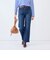 《5サイズ展開》【RM denim】センタープレス裾デザインデニム
