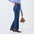 《5サイズ展開》【RM denim】センタープレス裾デザインデニム