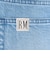 《5サイズ展開》【RM denim】センタープレス裾デザインデニム