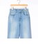 《5サイズ展開》【RM denim】センタープレス裾デザインデニム