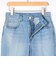 《5サイズ展開》【RM denim】センタープレス裾デザインデニム