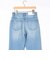 《5サイズ展開》【RM denim】センタープレス裾デザインデニム