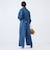 【RM denim】バックひねりデザインショート丈Gジャン