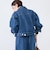 【RM denim】バックひねりデザインショート丈Gジャン