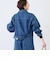 【RM denim】バックひねりデザインショート丈Gジャン