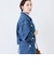 【RM denim】バックひねりデザインショート丈Gジャン