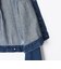 【RM denim】バックひねりデザインショート丈Gジャン