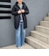 ◇【WEB限定】【TAION/タイオン】ボア×ダウンフードロングダ(リバーシブル)