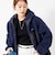 ◇【WEB限定】【TAION/タイオン】ボア×ダウンフーミドル丈ダウン(リバーシブル)