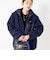 ◇【WEB限定】【TAION/タイオン】ボア×ダウンフーミドル丈ダウン(リバーシブル)