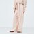 《セットアップ対応》ウォッシャブルバイオツイルタックワイドパンツ
