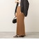 【MAQWEL/マクウェル】スキューバストレッチIラインスカート