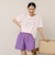 【MAQWEL/マクウェル】RoomWear Tshirts+Shorts