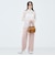 【WEB＆一部店舗限定カラーアイテム】ウォッシャブルレースシャツブラウス