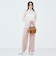 【WEB＆一部店舗限定カラーアイテム】ウォッシャブルレースシャツブラウス