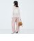 【WEB＆一部店舗限定カラーアイテム】ウォッシャブルレースシャツブラウス
