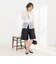 【WEB＆一部店舗限定カラーアイテム】ウォッシャブルレースシャツブラウス
