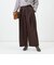 【一部WEB限定サイズ】ウォッシャブルロビンソンツイルデザインパンツ