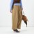 【一部WEB限定サイズ】ウォッシャブルロビンソンツイルデザインパンツ