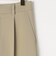 ウォッシャブル強撚ツイルワイドパンツ