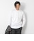《ビジカジ対応》シルケットスムース クルーネック ドレスロンT 26AW
