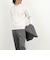 《ビジカジ対応》シルケットスムース クルーネック ドレスロンT 26AW