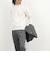 《ビジカジ対応》シルケットスムース クルーネック ドレスロンT 26AW